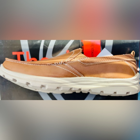 Deer Stags Men’s Everest 2 Slip-On Loafer, Tan, Simulated Leather, Size 9.5W. - Picture 7 of 14